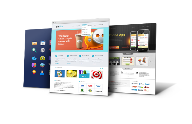 rotherham web design mockup